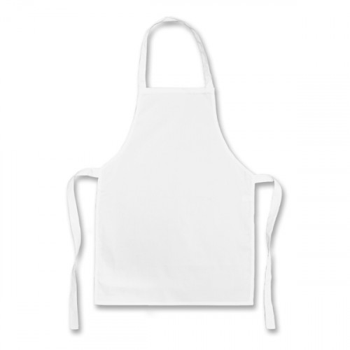 White cotton online apron