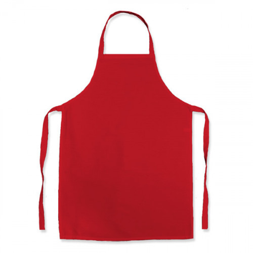 Red Polycotton Apron 58x78cm