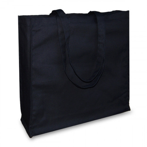 Black cloth tote best sale bags