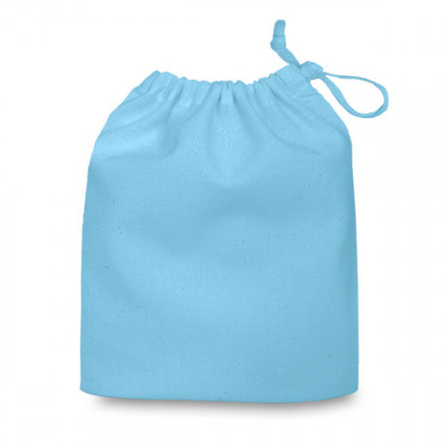 Forgetmenot cotton Drawstring Bag 20x24cm