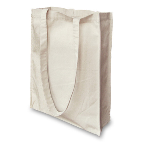 Natural canvas 8oz small Shopper 32x36x10cm Long Handles&Gusset