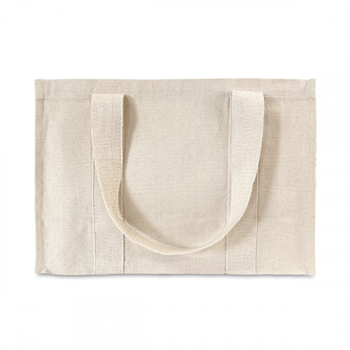 Cotton Canvas 10oz Tote Bag 37x26x15cm. Inner Pocket