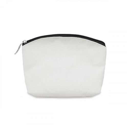 White canvas 8oz purse/pouch 17x14cm