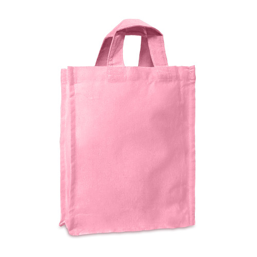 Rose cotton Goody Bag 21x26x6cm Gusset