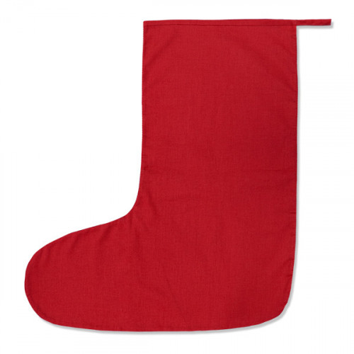 Red cotton large Stocking 28x57cm