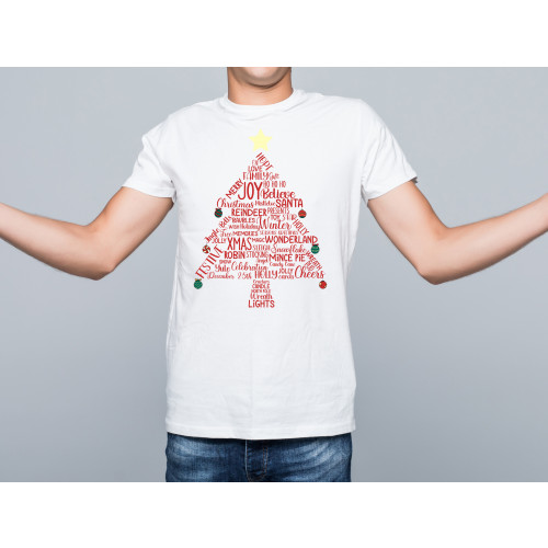 Christmas tree t shirt hotsell