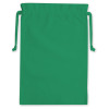 Emerald Green Cotton Double Drawstring Gift Bag 30x44cm