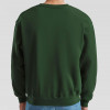 Large Bottle Green Unisex Polycotton Sweatshirt Printed with Your Design