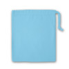 Light Blue Cotton Drawstring Gift Bag 20x24cm