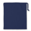 Navy Blue Cotton Drawstring Gift Bag 38x43cm